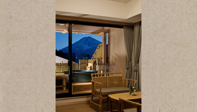 富士山展望露天風呂付客室イメージ