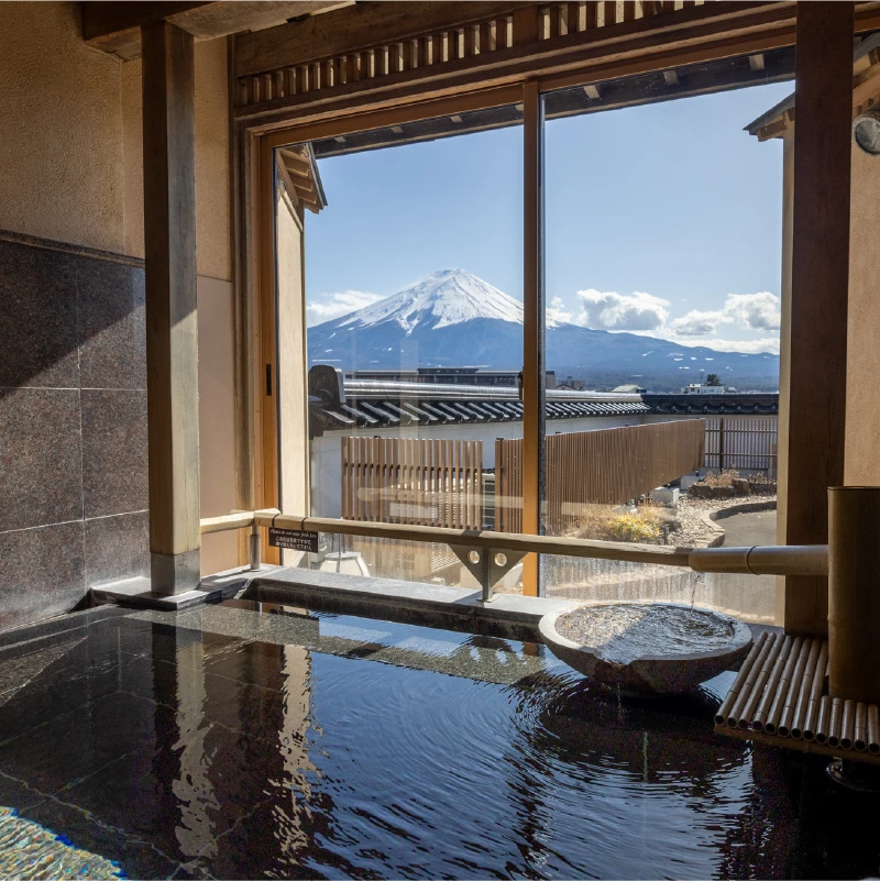 富士山景包租溫泉