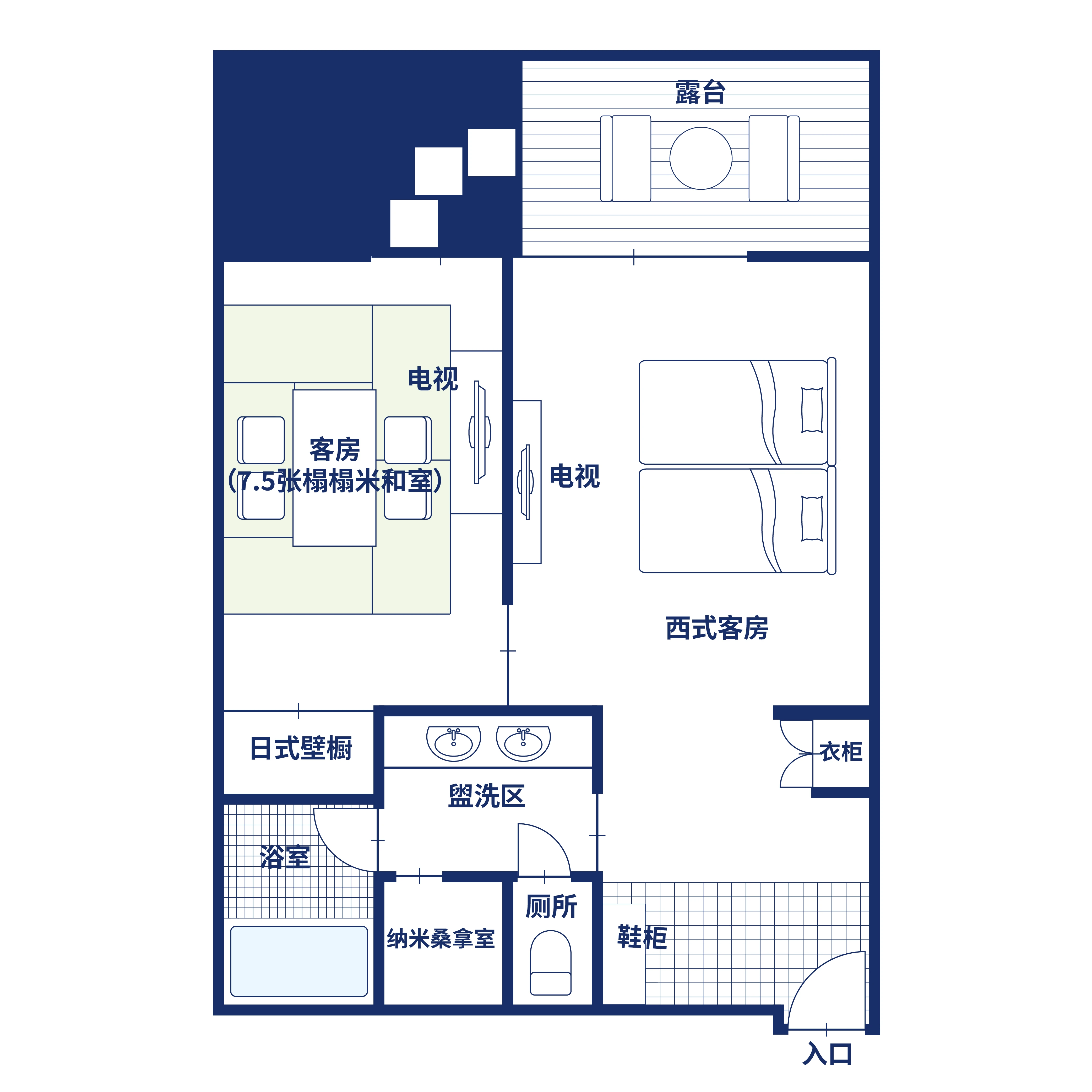 房间平面图