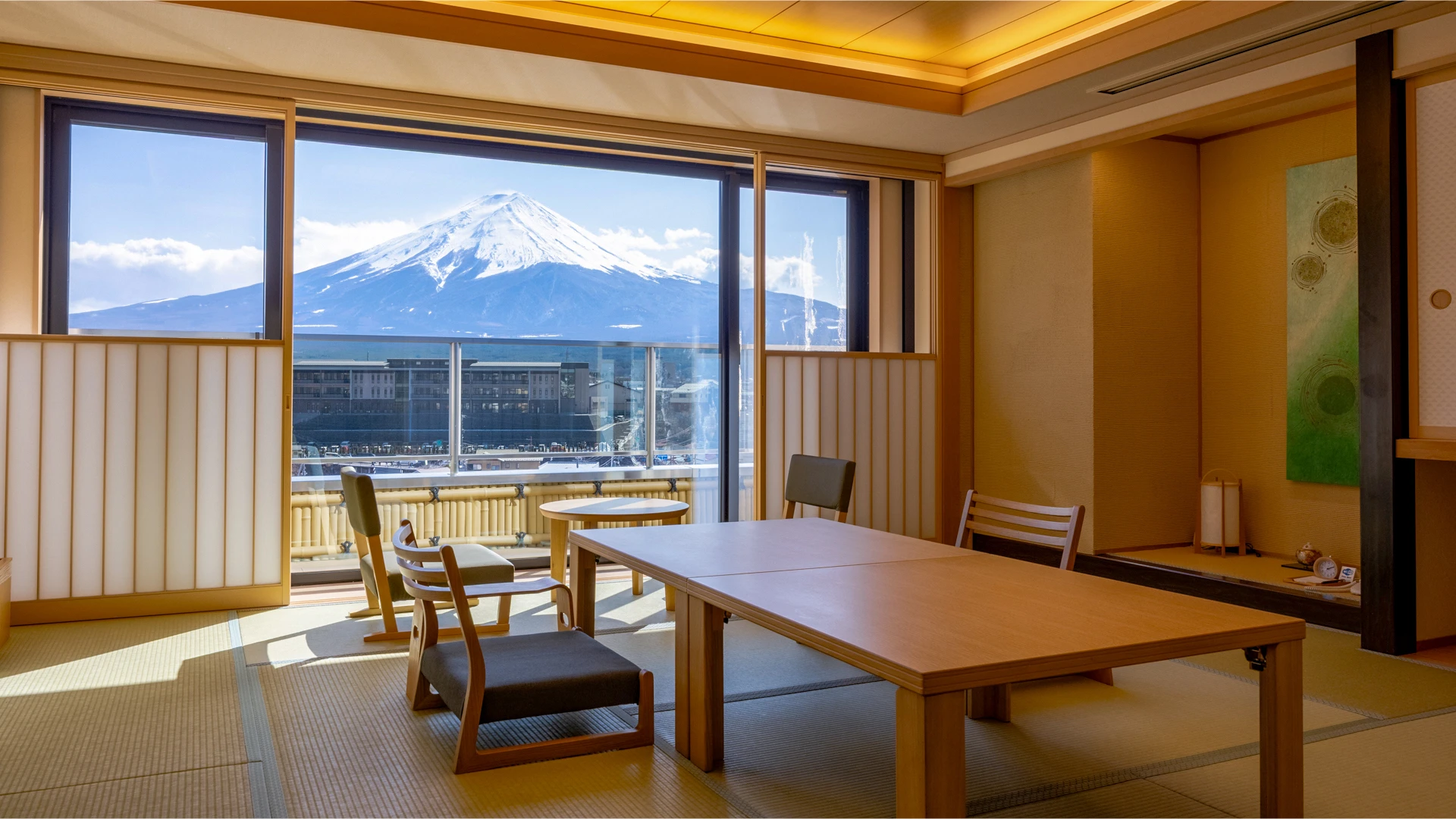 富士山側のお部屋