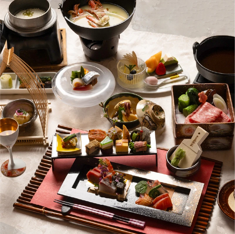 夕食　会席